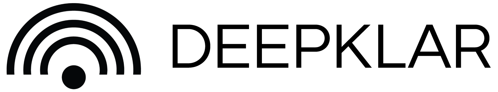 Black Deepklar Logo